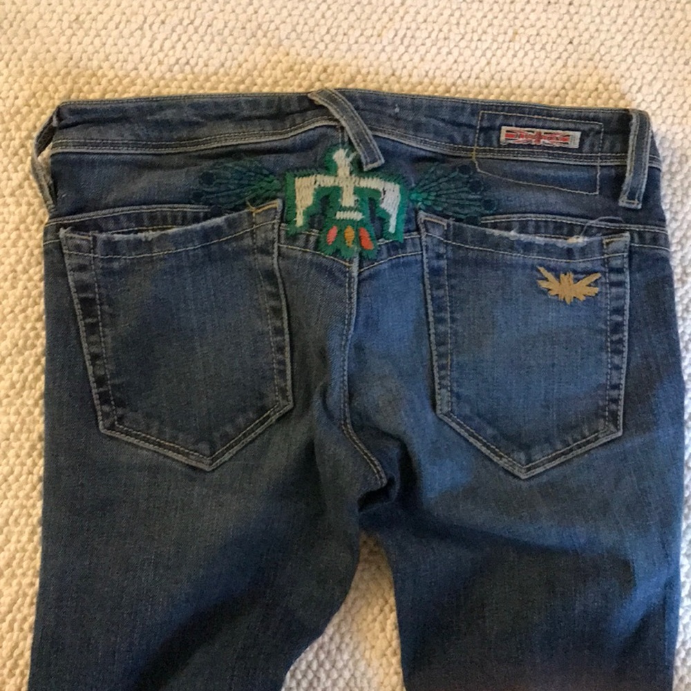 Flare Hudson with stitching